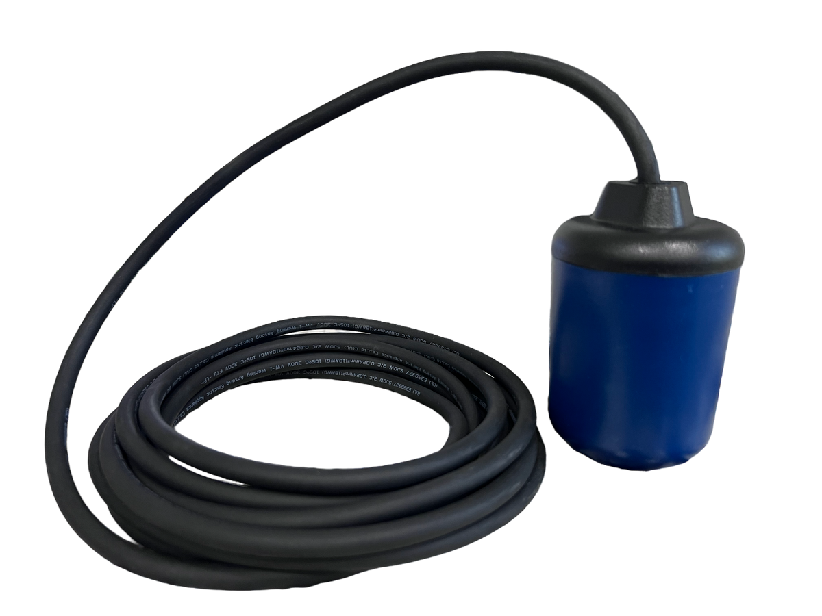 ATER Narrow Angle Mechanical Float Switch w/15' Cord NA13-15'